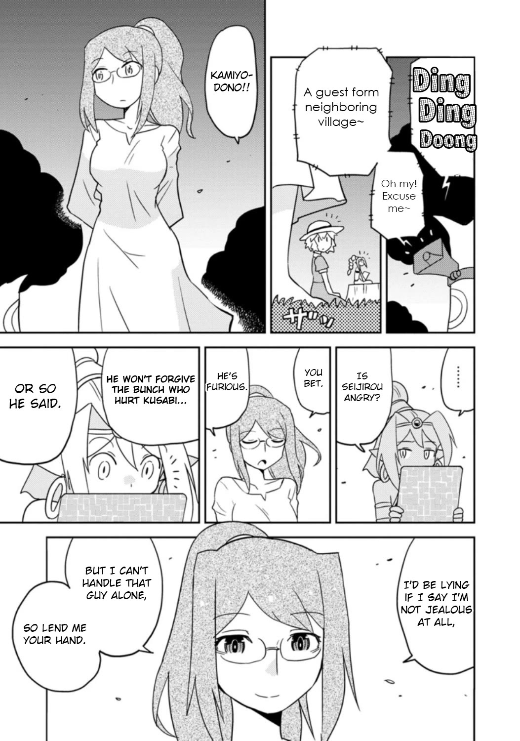 Choukadou Girls Chapter 38 page 9 - Chapter 38: Goodbye Paradise; Going Back Their Separate Ways