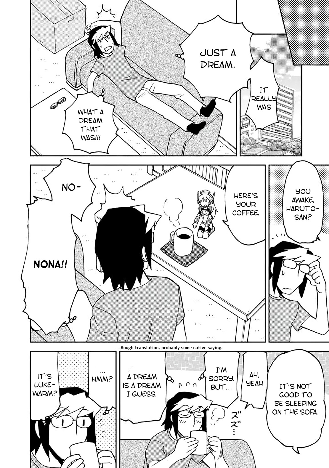 Choukadou Girls Chapter 4 page 6 - Chapter 4