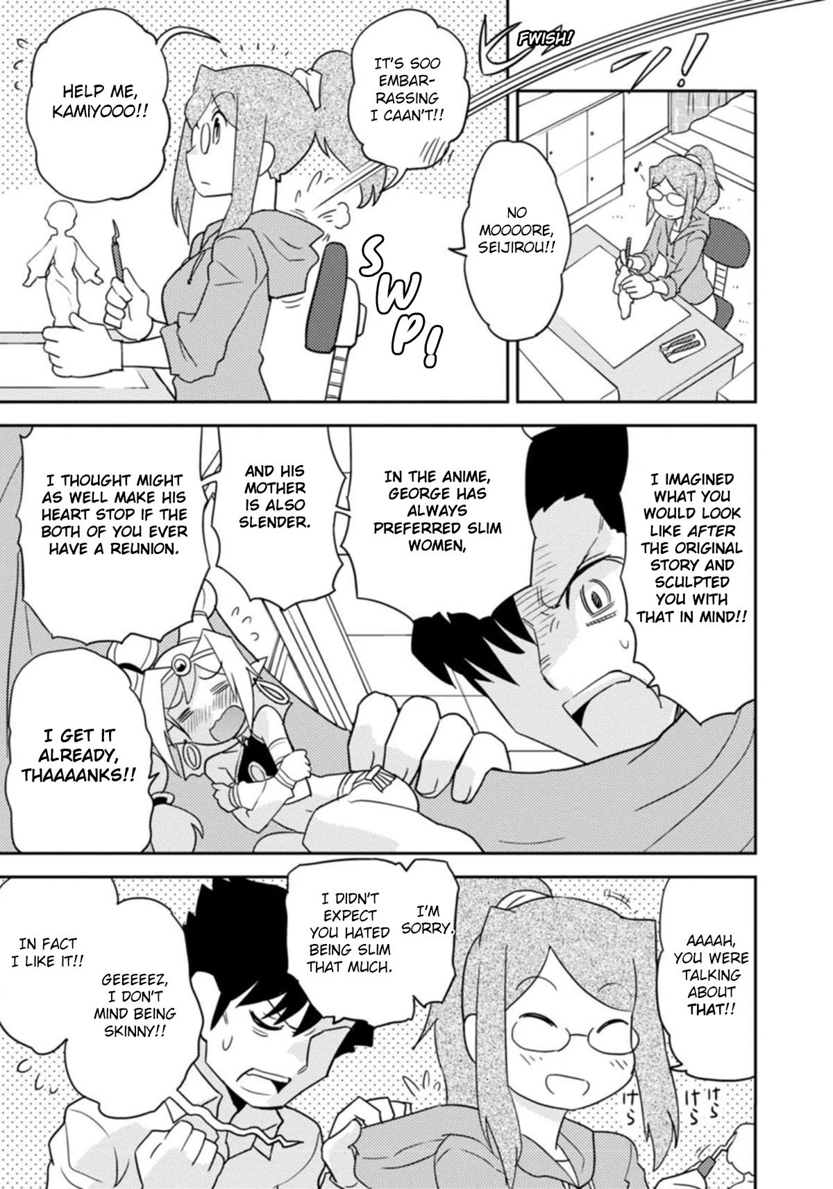 Choukadou Girls Chapter 40 page 7 - Chapter 40: The 1/6 Girlfriends