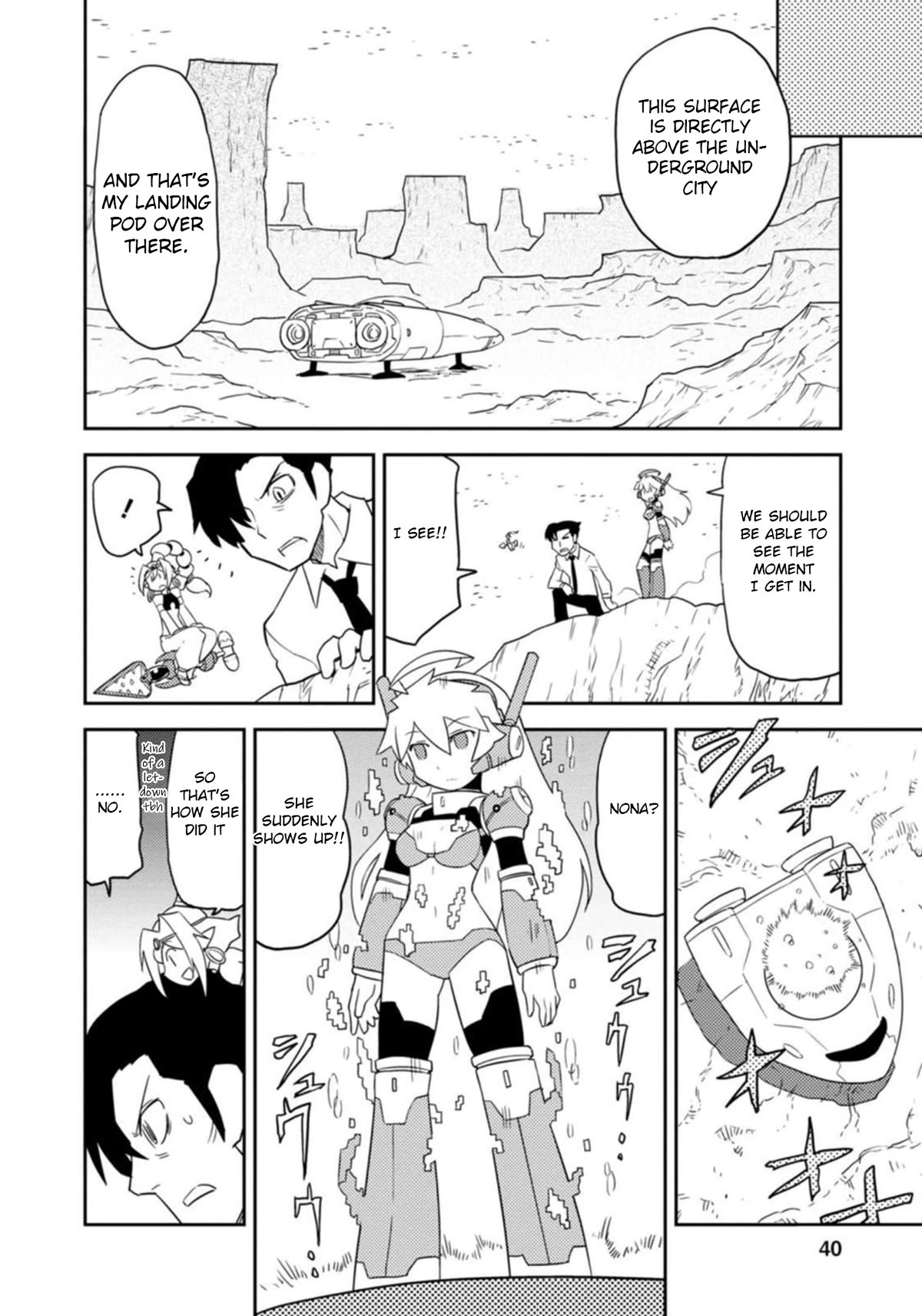 Choukadou Girls Chapter 41 page 10 - Chapter 41: Interview with The Planetary Probe