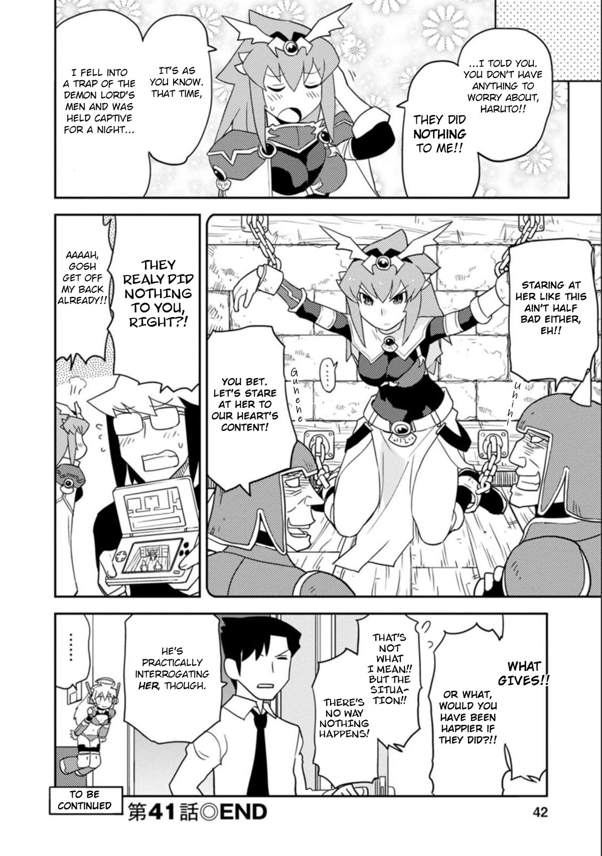 Choukadou Girls Chapter 41 page 12 - Chapter 41: Interview with The Planetary Probe