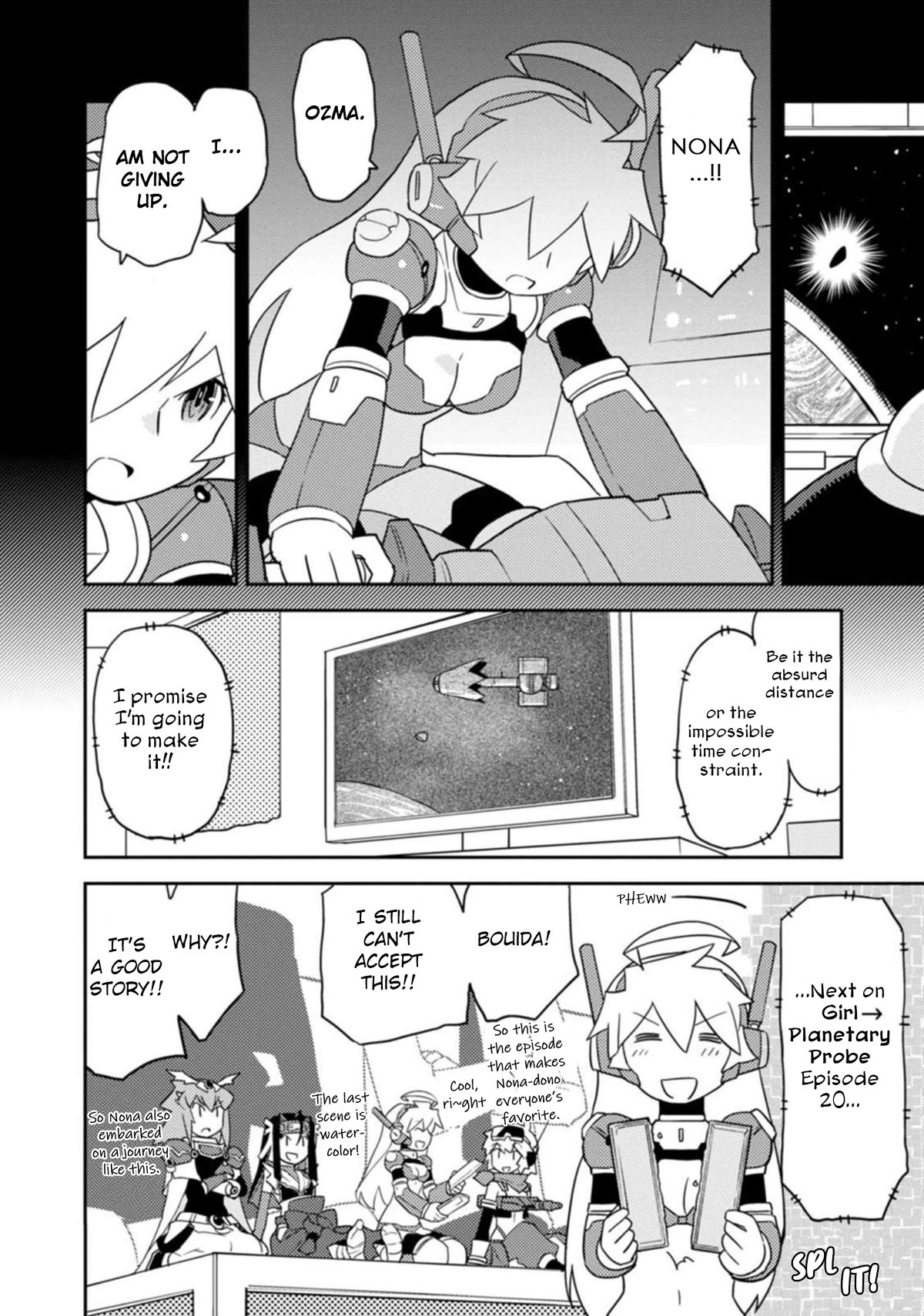 Choukadou Girls Chapter 41 page 4 - Chapter 41: Interview with The Planetary Probe