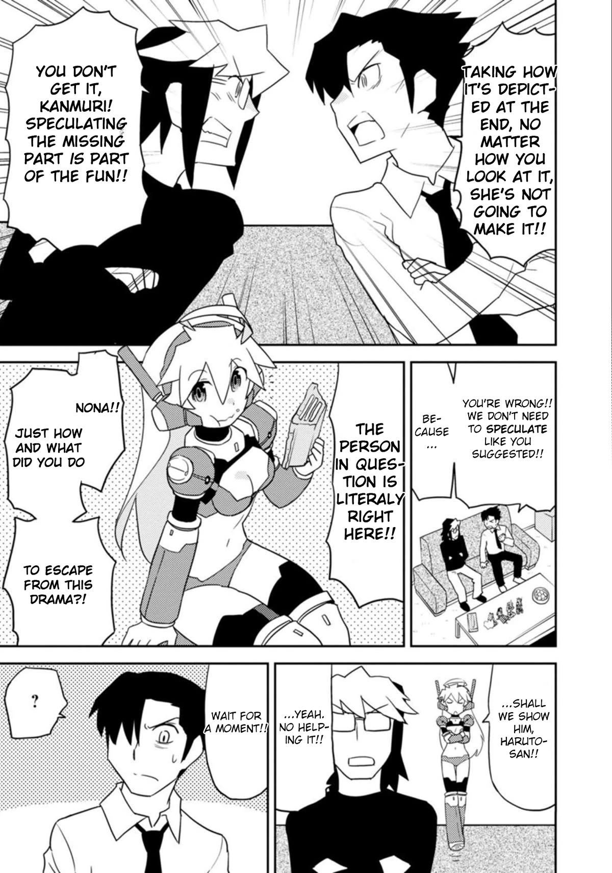 Choukadou Girls Chapter 41 page 5 - Chapter 41: Interview with The Planetary Probe