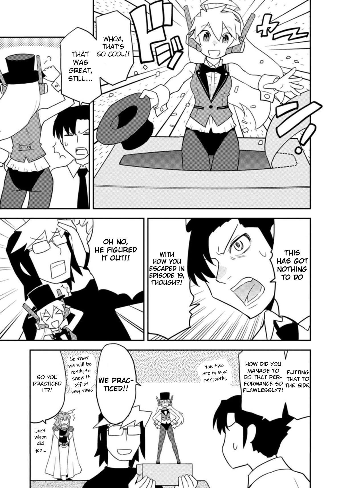 Choukadou Girls Chapter 41 page 7 - Chapter 41: Interview with The Planetary Probe