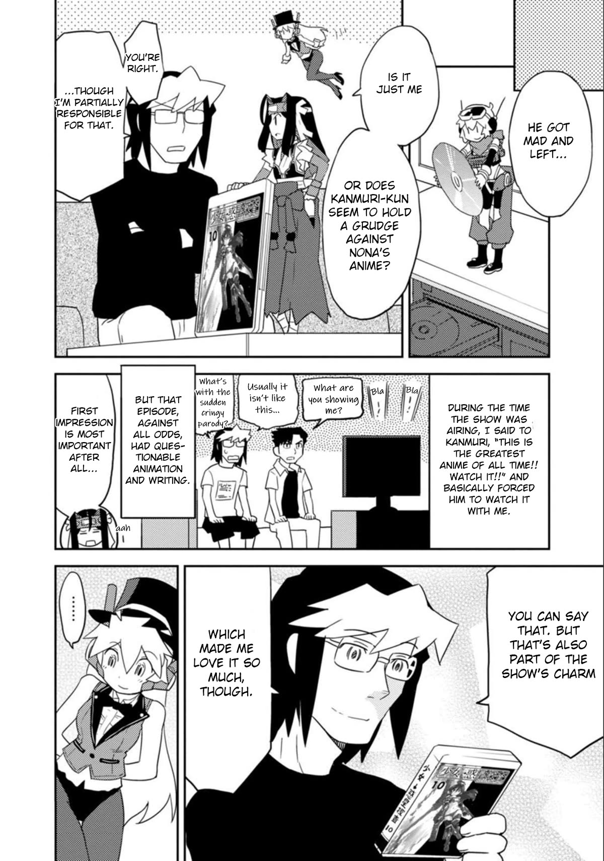Choukadou Girls Chapter 41 page 8 - Chapter 41: Interview with The Planetary Probe