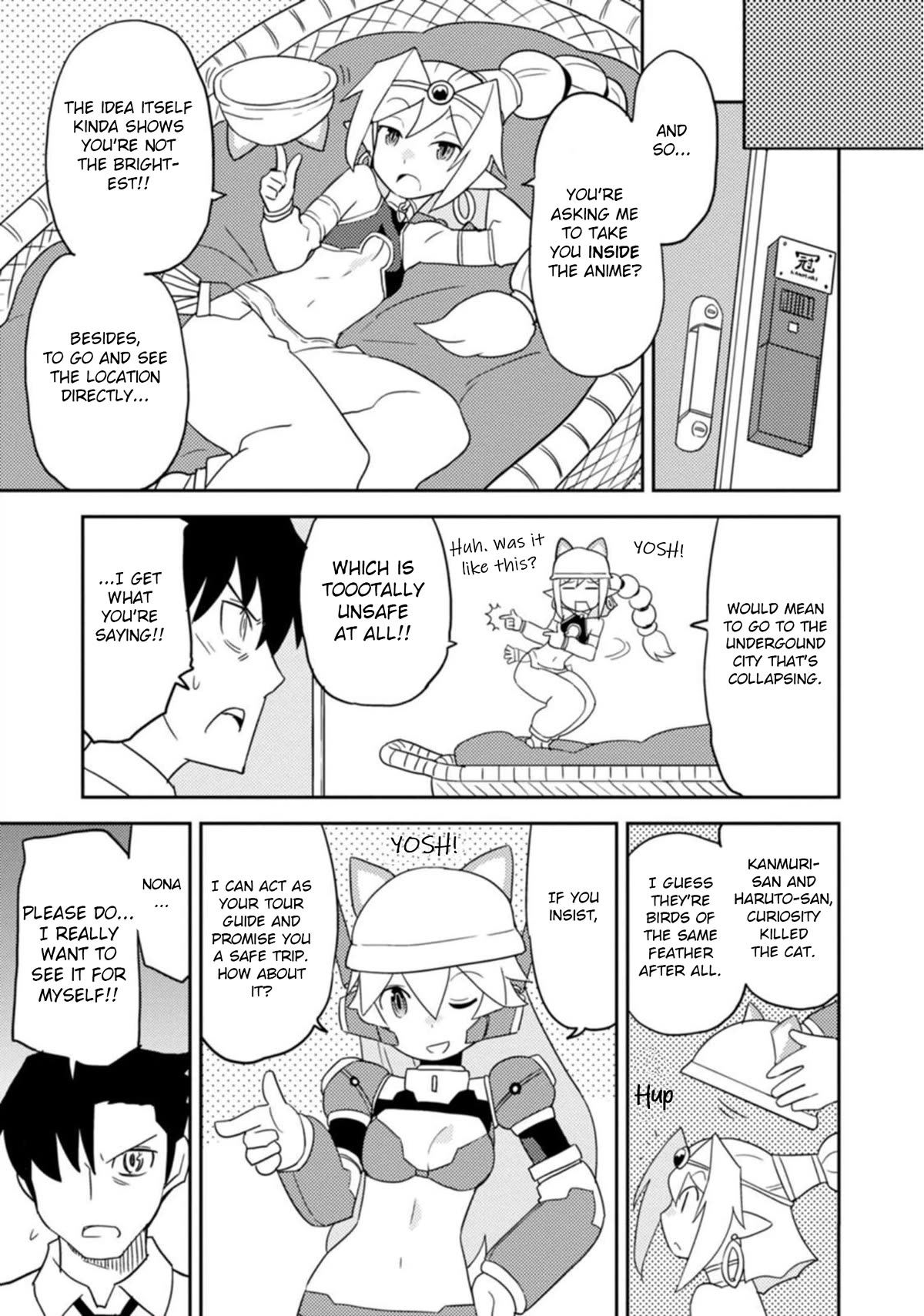 Choukadou Girls Chapter 41 page 9 - Chapter 41: Interview with The Planetary Probe
