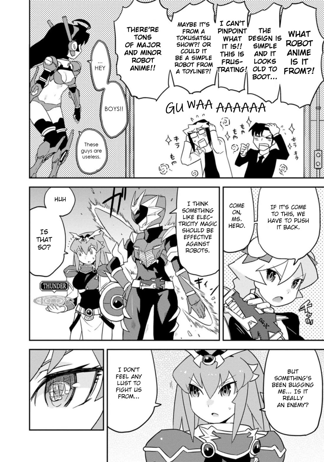 Choukadou Girls Chapter 42 page 10 - Chapter 42: Steel Tracker