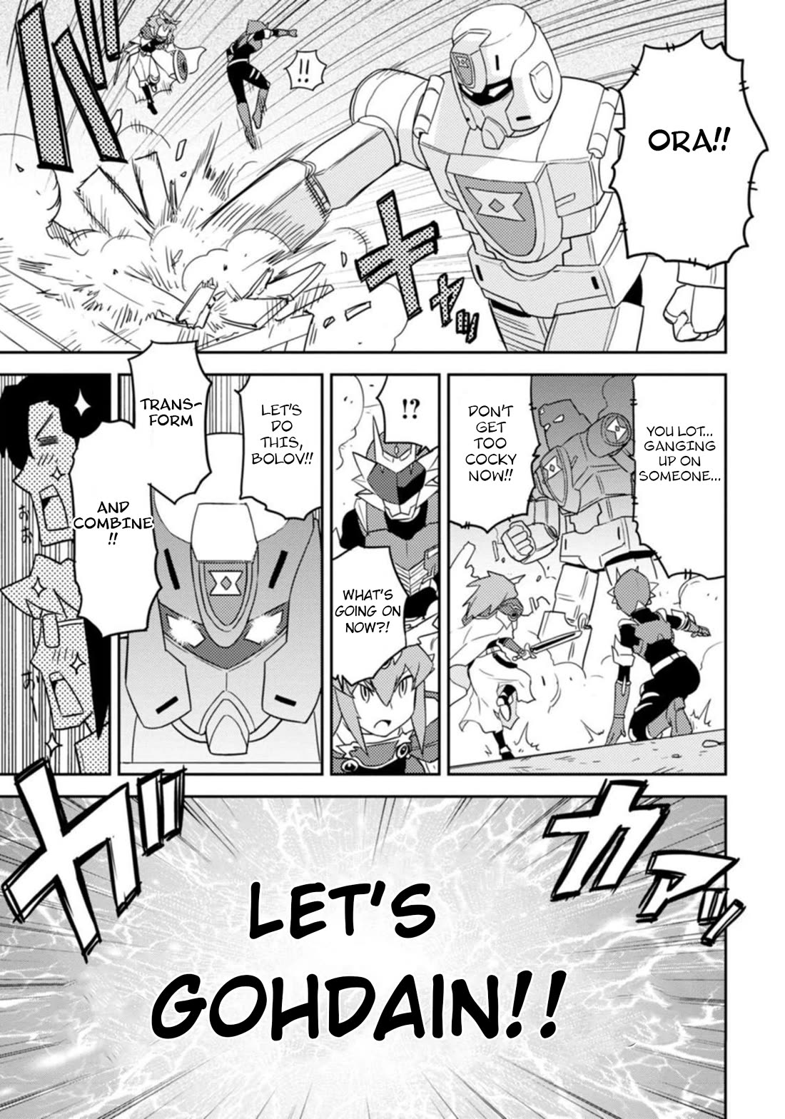 Choukadou Girls Chapter 42 page 11 - Chapter 42: Steel Tracker