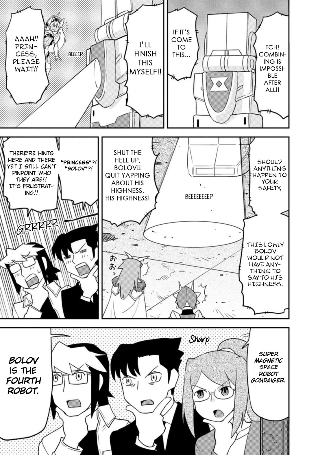 Choukadou Girls Chapter 42 page 13 - Chapter 42: Steel Tracker