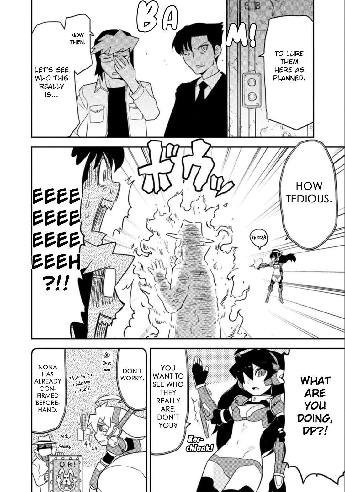 Choukadou Girls Chapter 42 page 6 - Chapter 42: Steel Tracker