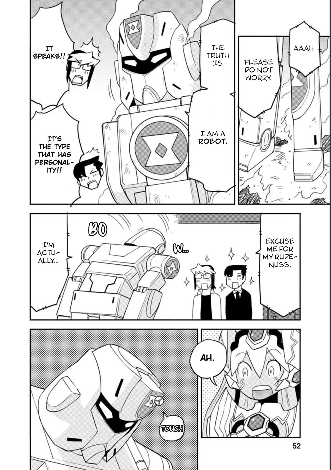 Choukadou Girls Chapter 42 page 8 - Chapter 42: Steel Tracker