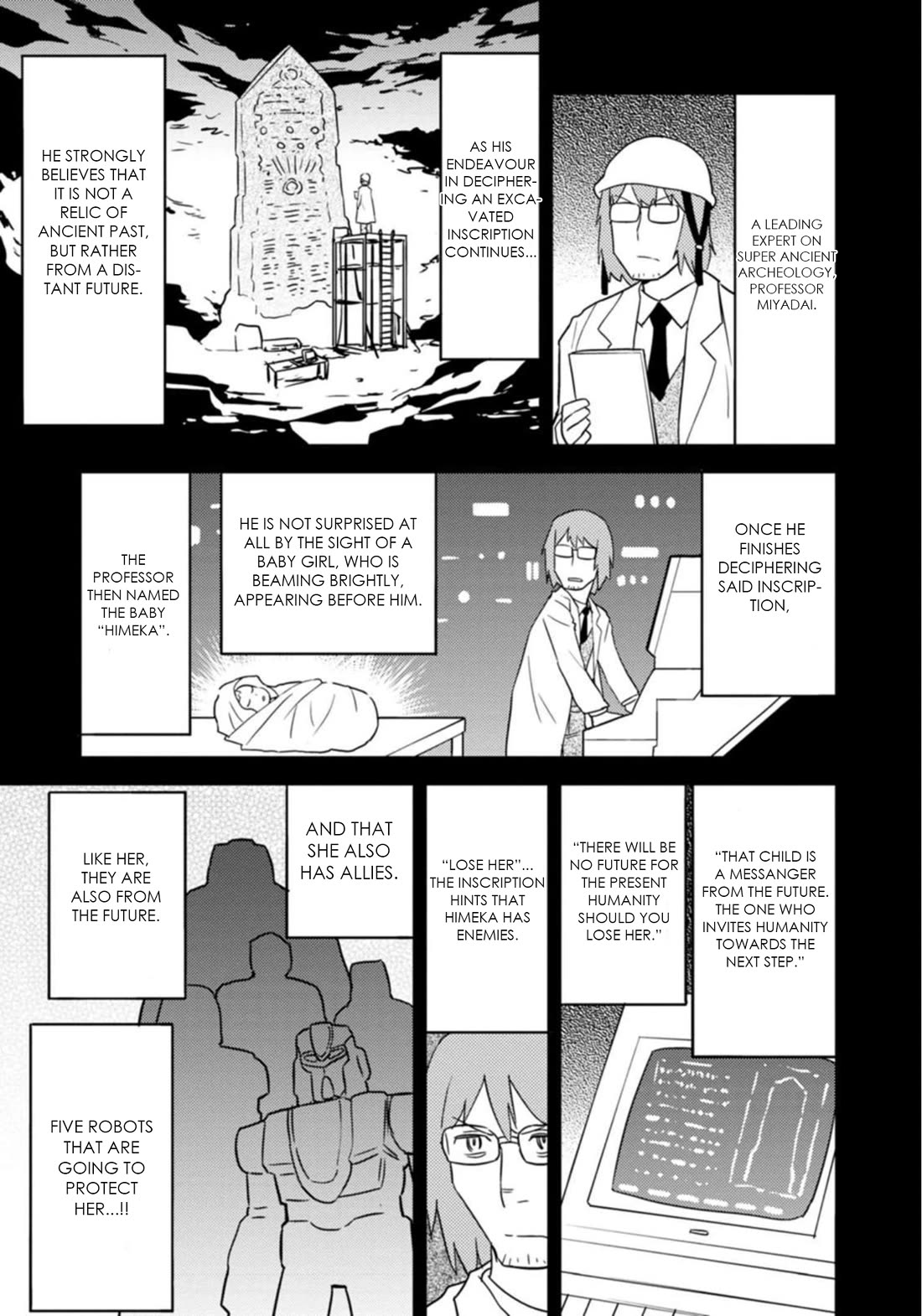 Choukadou Girls Chapter 43 page 11 - Chapter 43: All Because Miyadai Himeka is Here