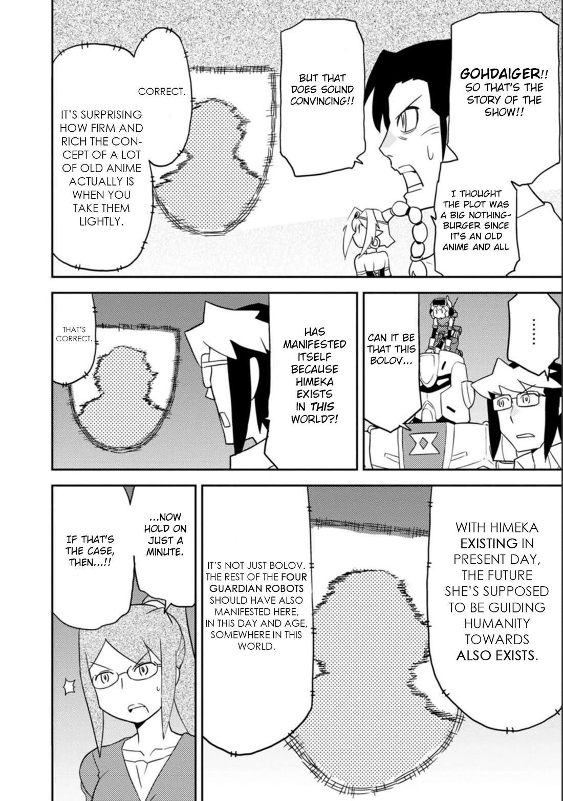 Choukadou Girls Chapter 43 page 12 - Chapter 43: All Because Miyadai Himeka is Here
