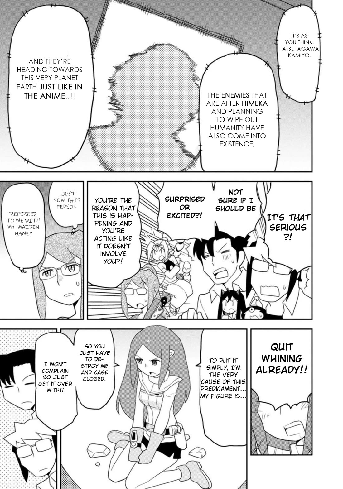 Choukadou Girls Chapter 43 page 13 - Chapter 43: All Because Miyadai Himeka is Here