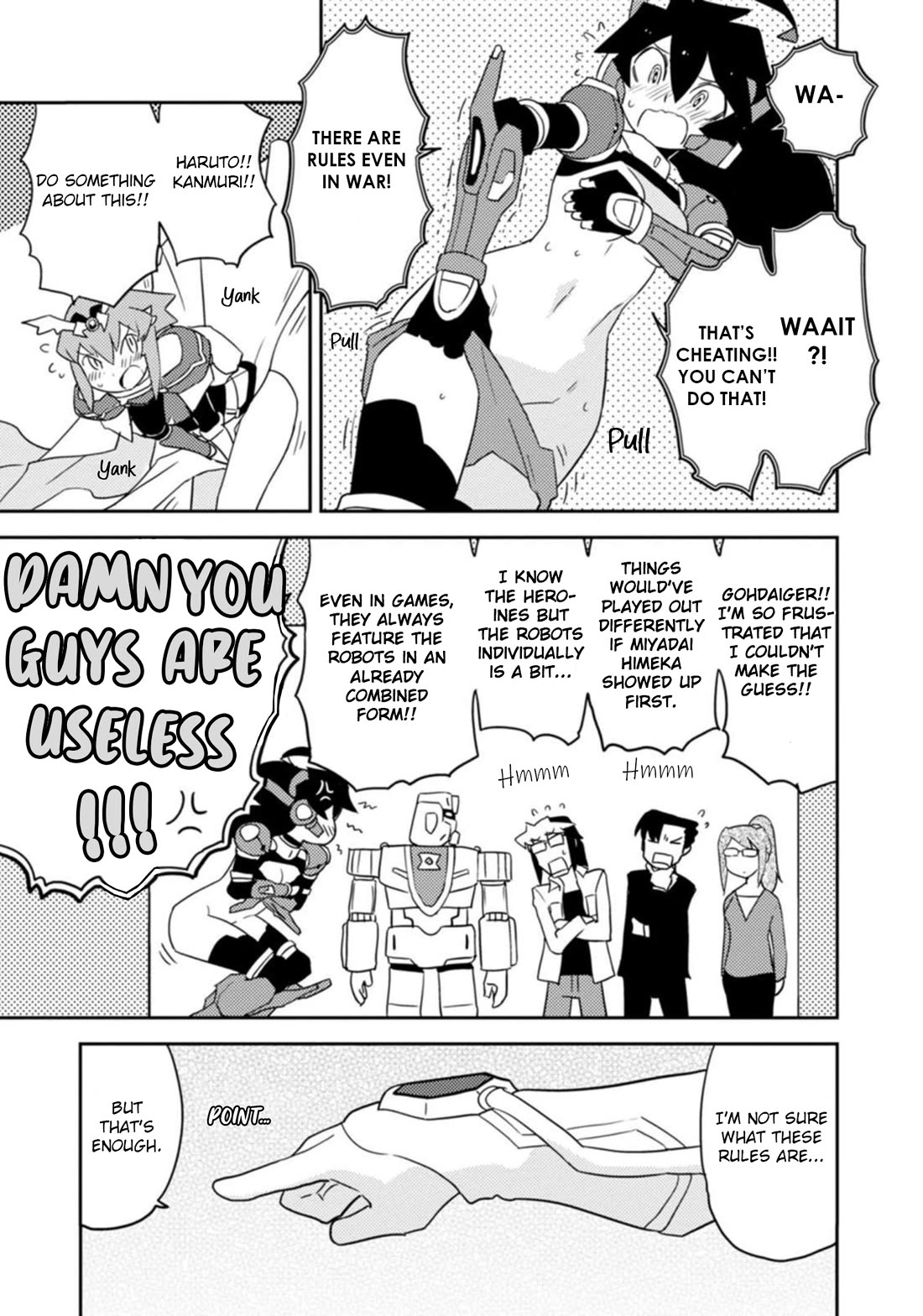 Choukadou Girls Chapter 43 page 5 - Chapter 43: All Because Miyadai Himeka is Here