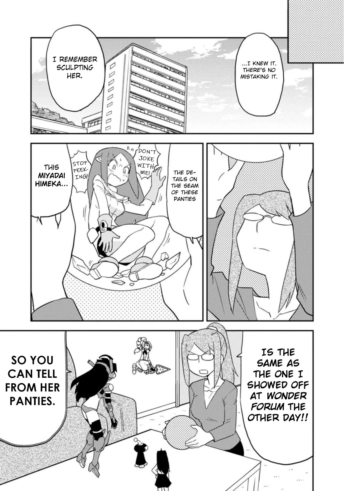 Choukadou Girls Chapter 43 page 7 - Chapter 43: All Because Miyadai Himeka is Here