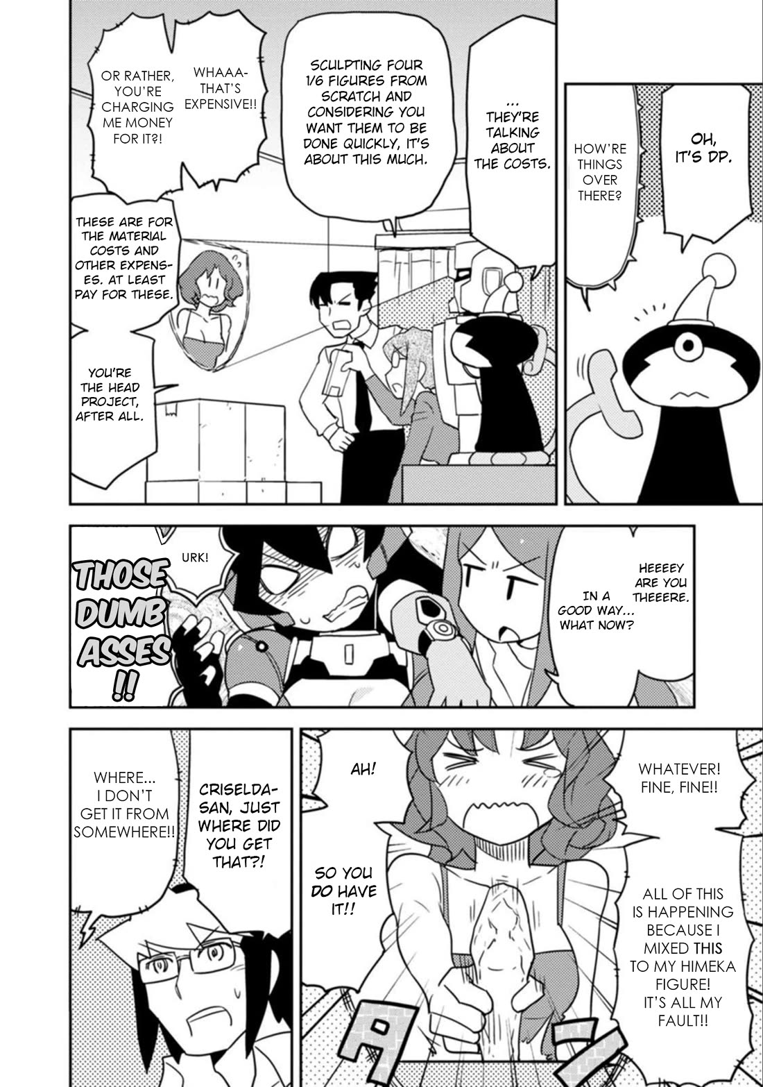 Choukadou Girls Chapter 44 page 10 - Chapter 44: Gohdaiger and the Five Comrades