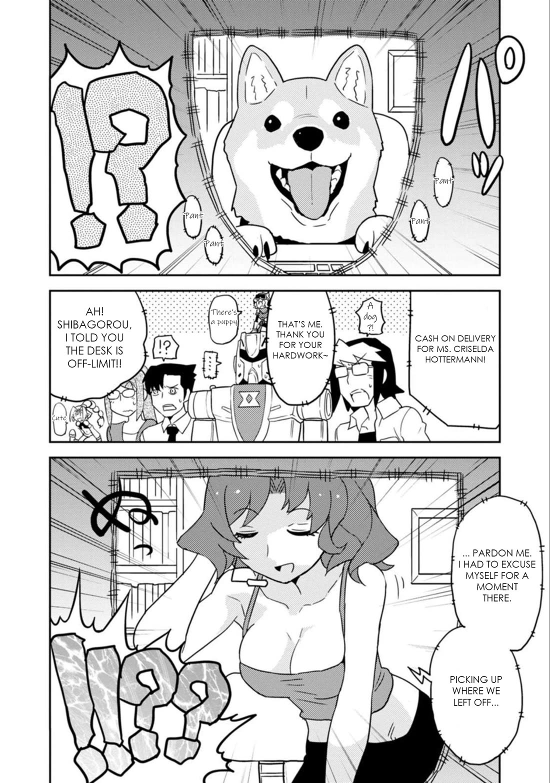 Choukadou Girls Chapter 44 page 4 - Chapter 44: Gohdaiger and the Five Comrades