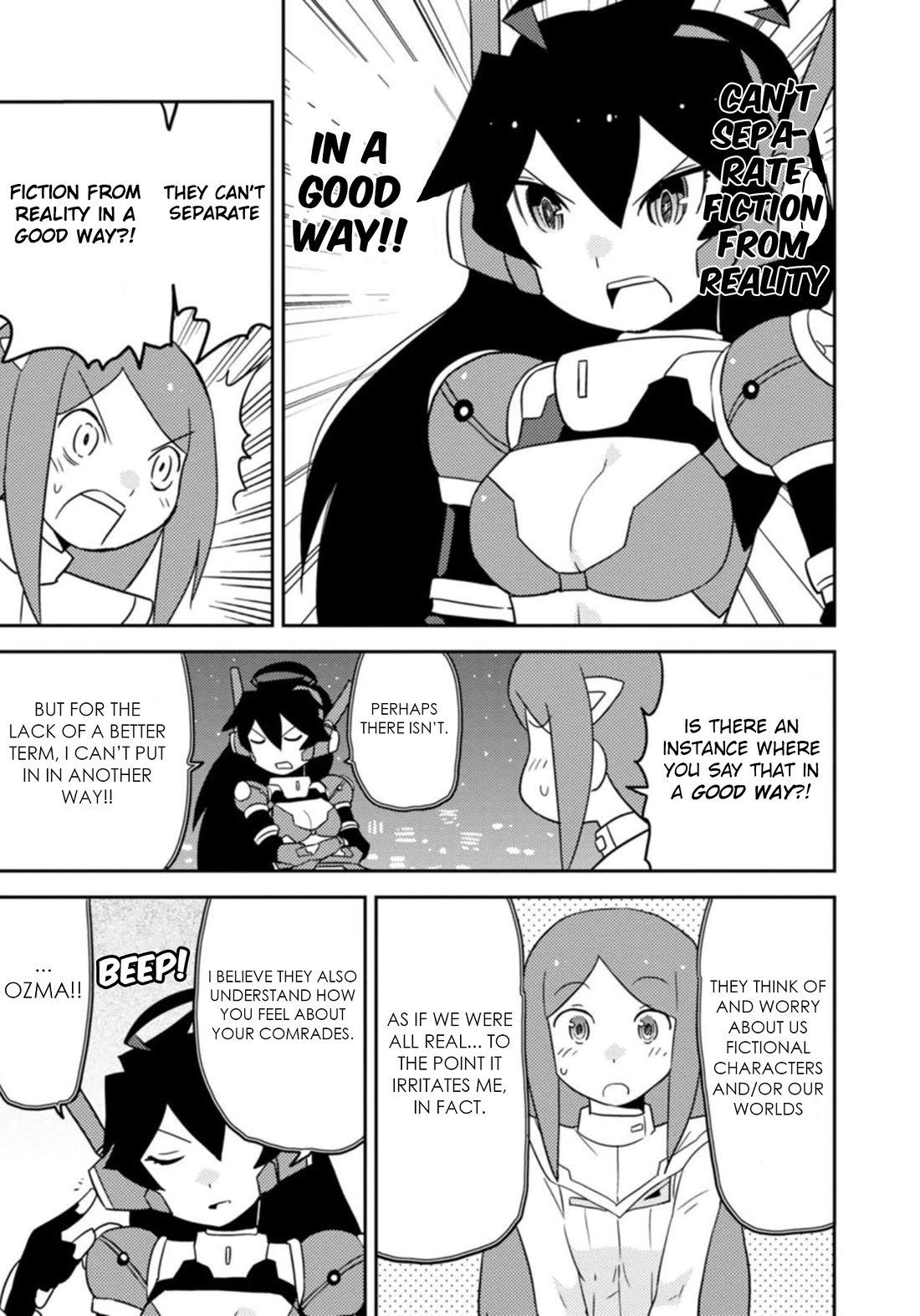 Choukadou Girls Chapter 44 page 9 - Chapter 44: Gohdaiger and the Five Comrades