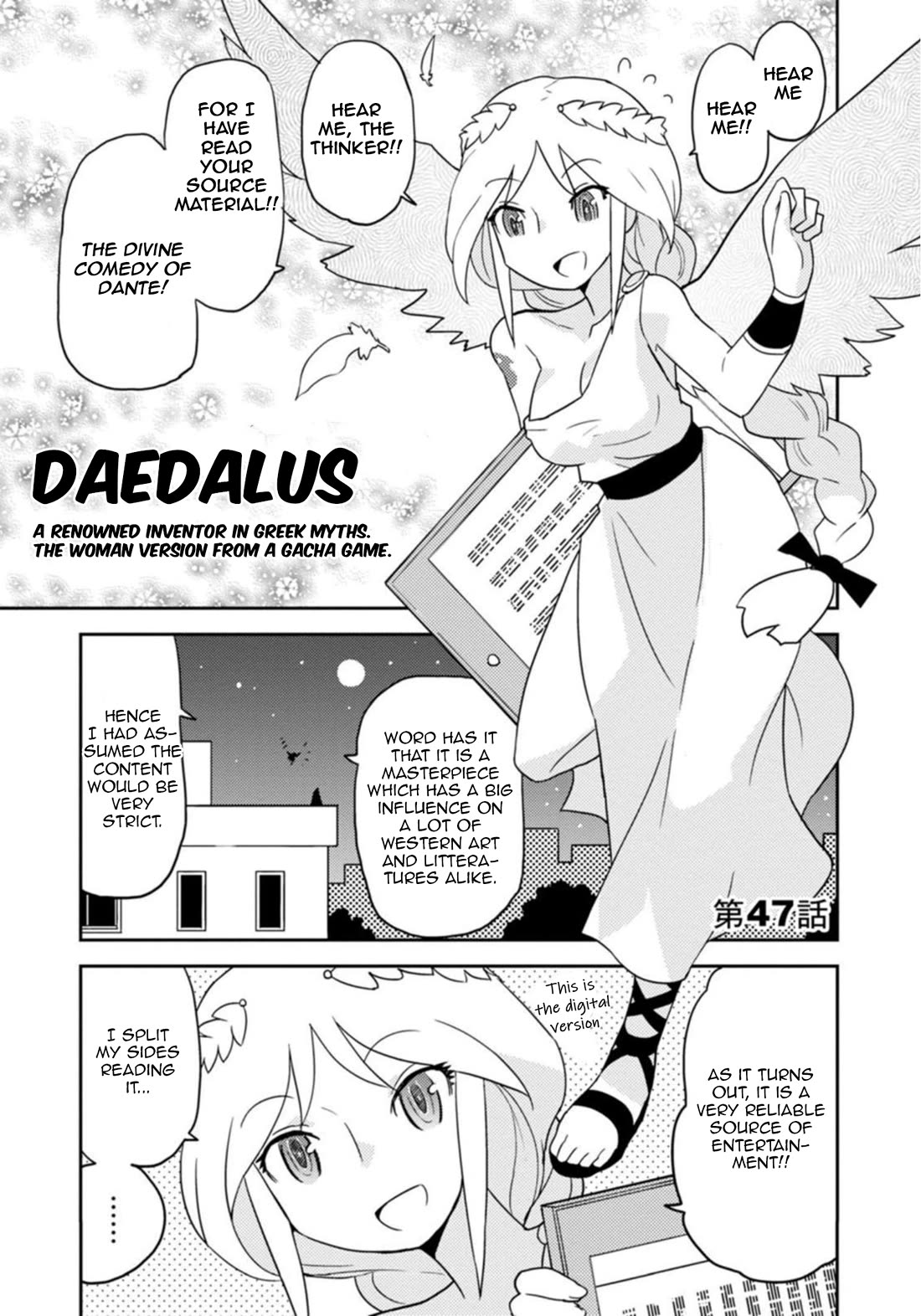 Choukadou Girls Chapter 47 page 1 - Chapter 47: Love, Myth, and Bronze