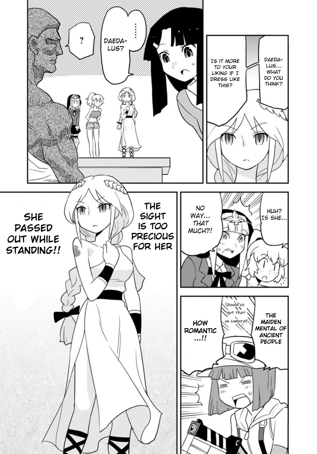 Choukadou Girls Chapter 47 page 11 - Chapter 47: Love, Myth, and Bronze