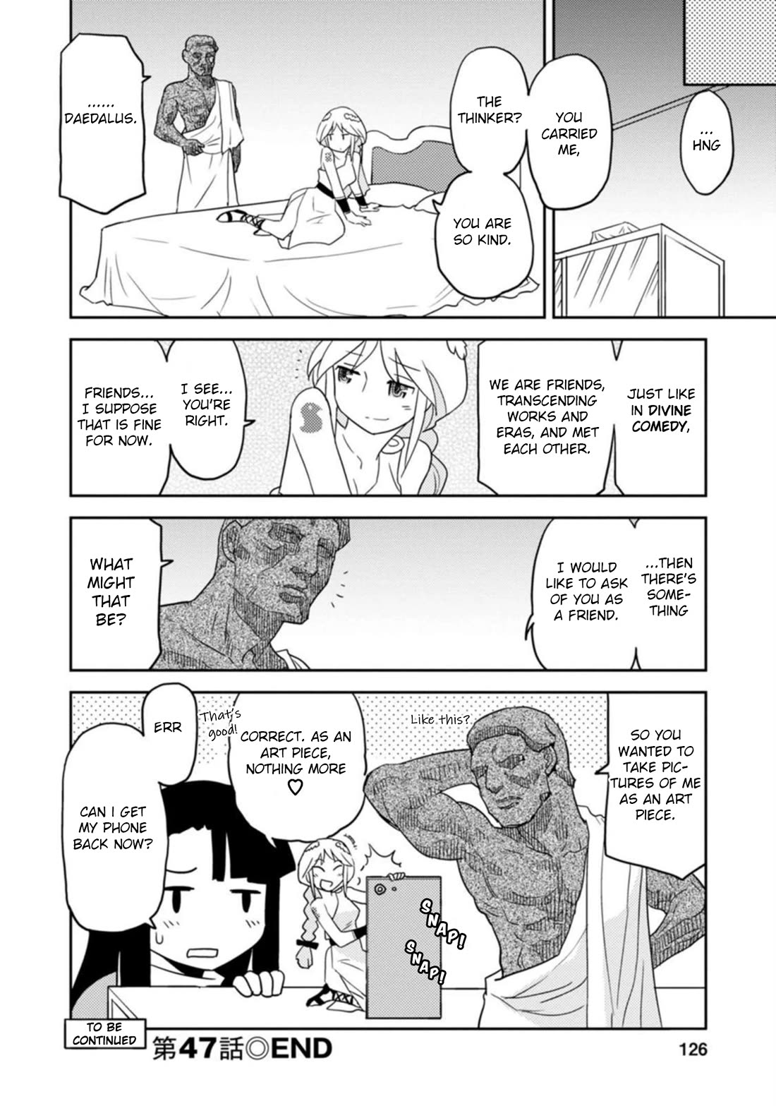 Choukadou Girls Chapter 47 page 12 - Chapter 47: Love, Myth, and Bronze
