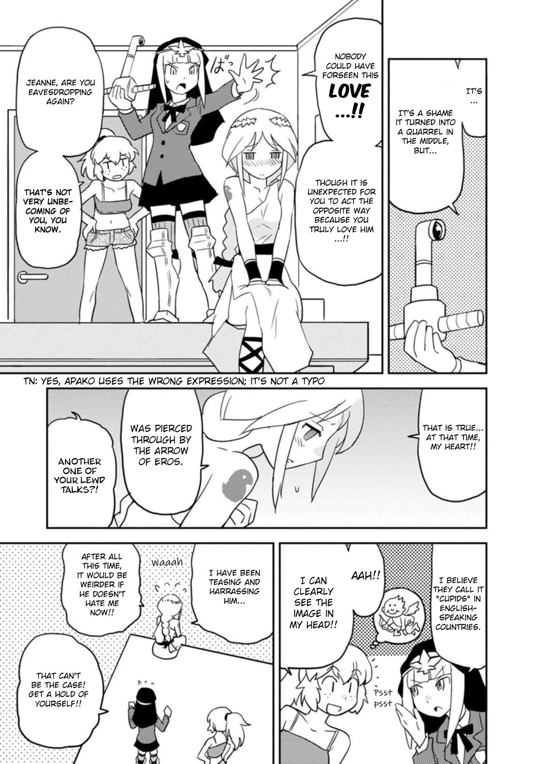 Choukadou Girls Chapter 47 page 7 - Chapter 47: Love, Myth, and Bronze