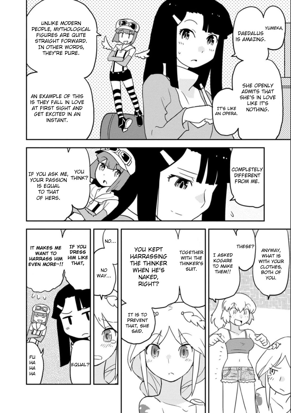 Choukadou Girls Chapter 47 page 8 - Chapter 47: Love, Myth, and Bronze