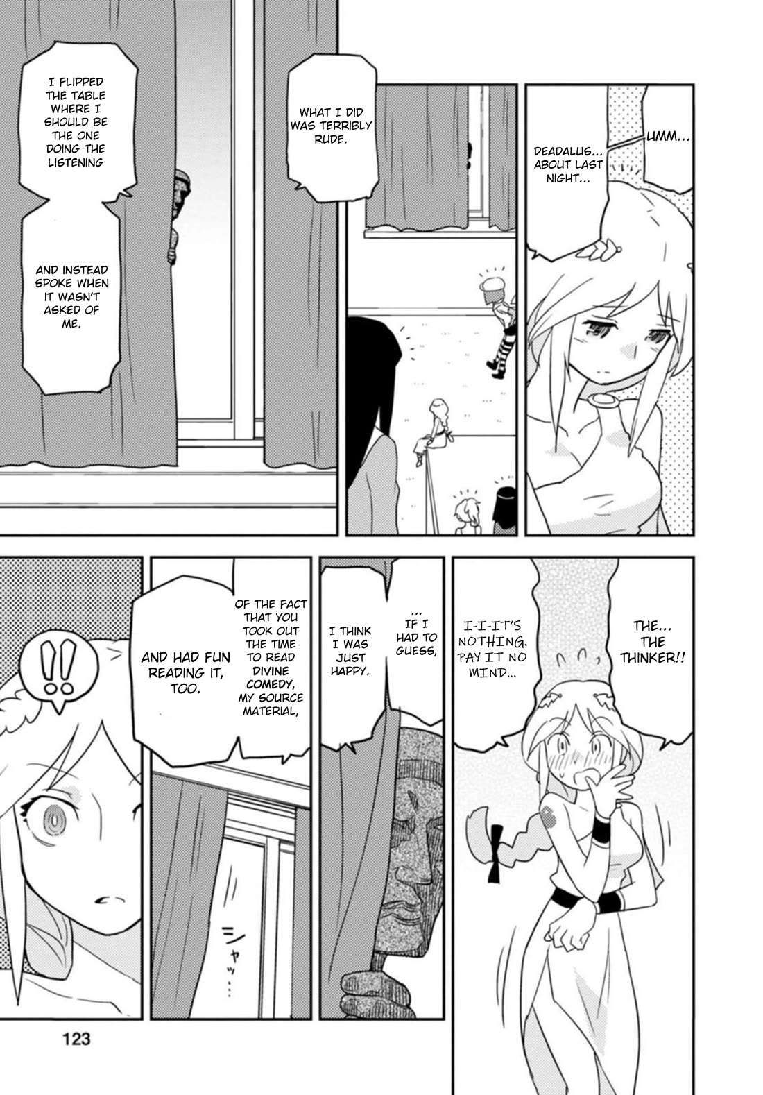 Choukadou Girls Chapter 47 page 9 - Chapter 47: Love, Myth, and Bronze