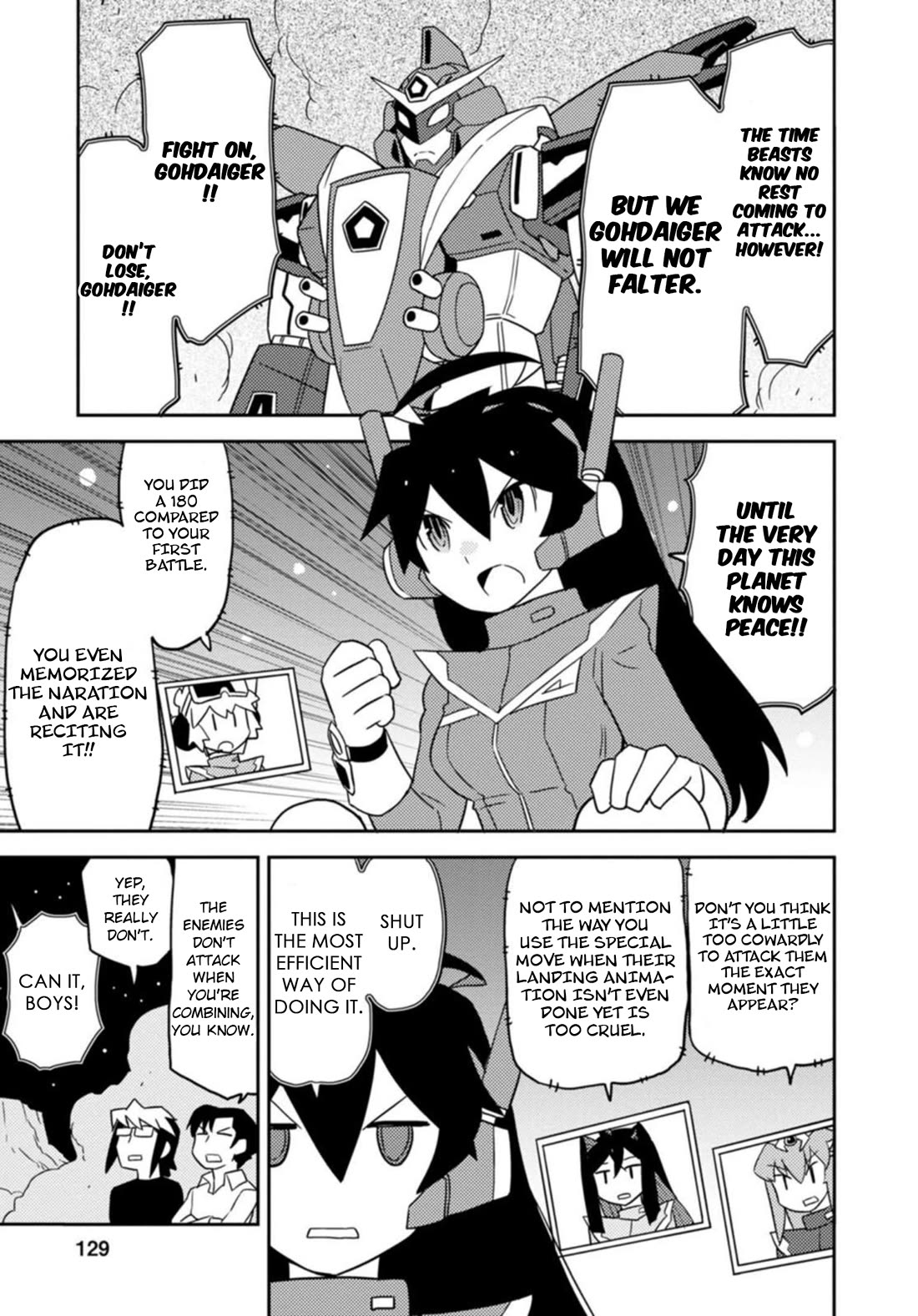 Choukadou Girls Chapter 48 page 3 - Chapter 48: To Eternity O' Gohdaiger