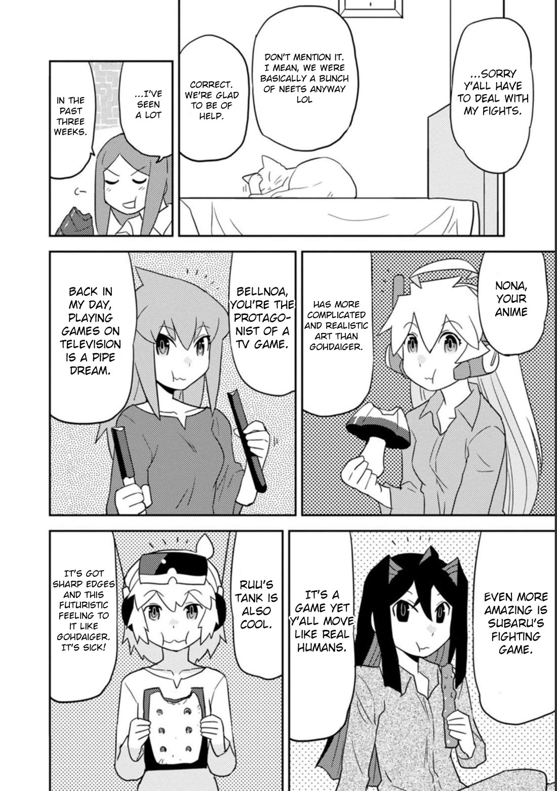 Choukadou Girls Chapter 48 page 6 - Chapter 48: To Eternity O' Gohdaiger