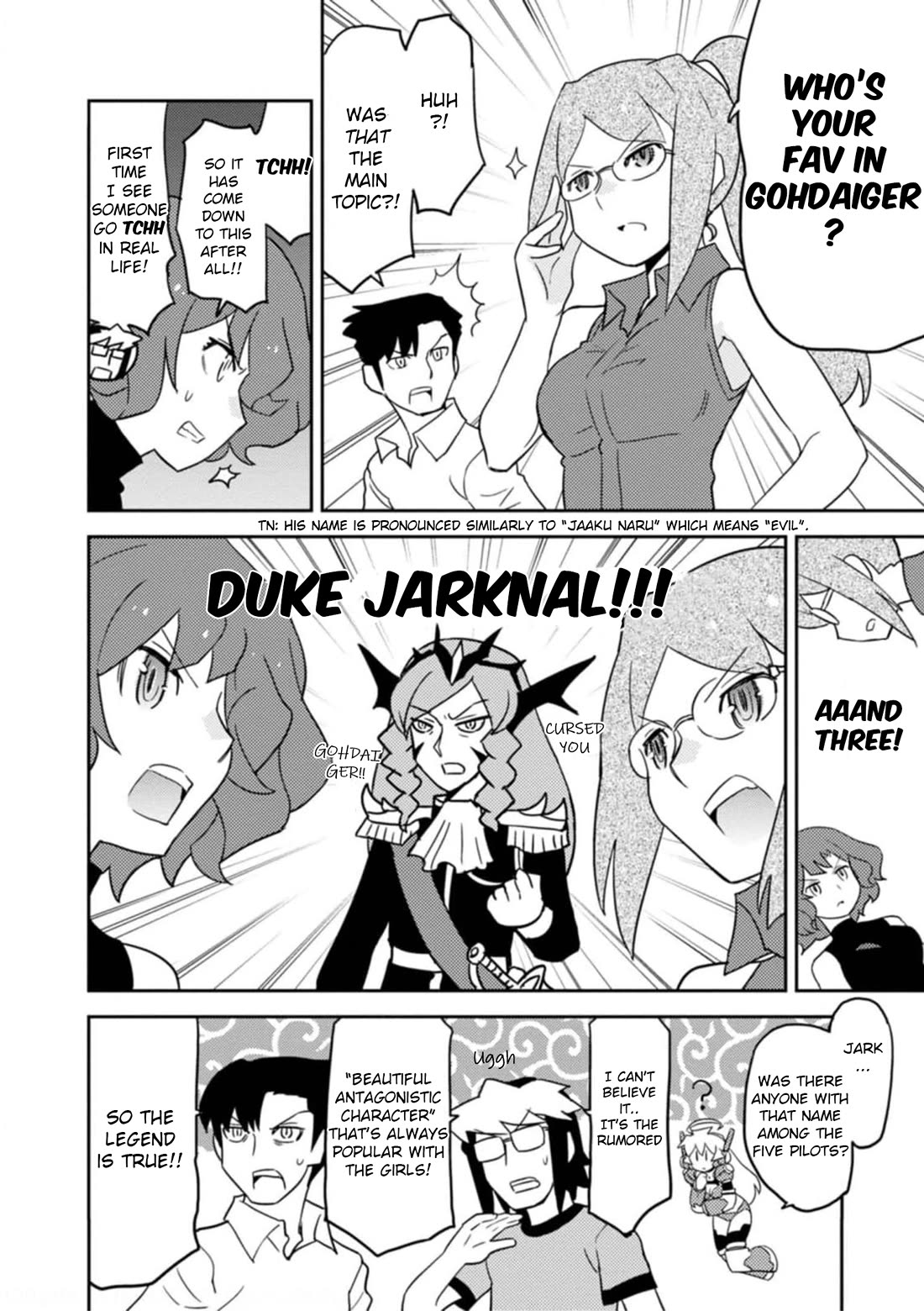 Choukadou Girls Chapter 50 page 6 - Chapter 50: Joyful Old Anime Nerd