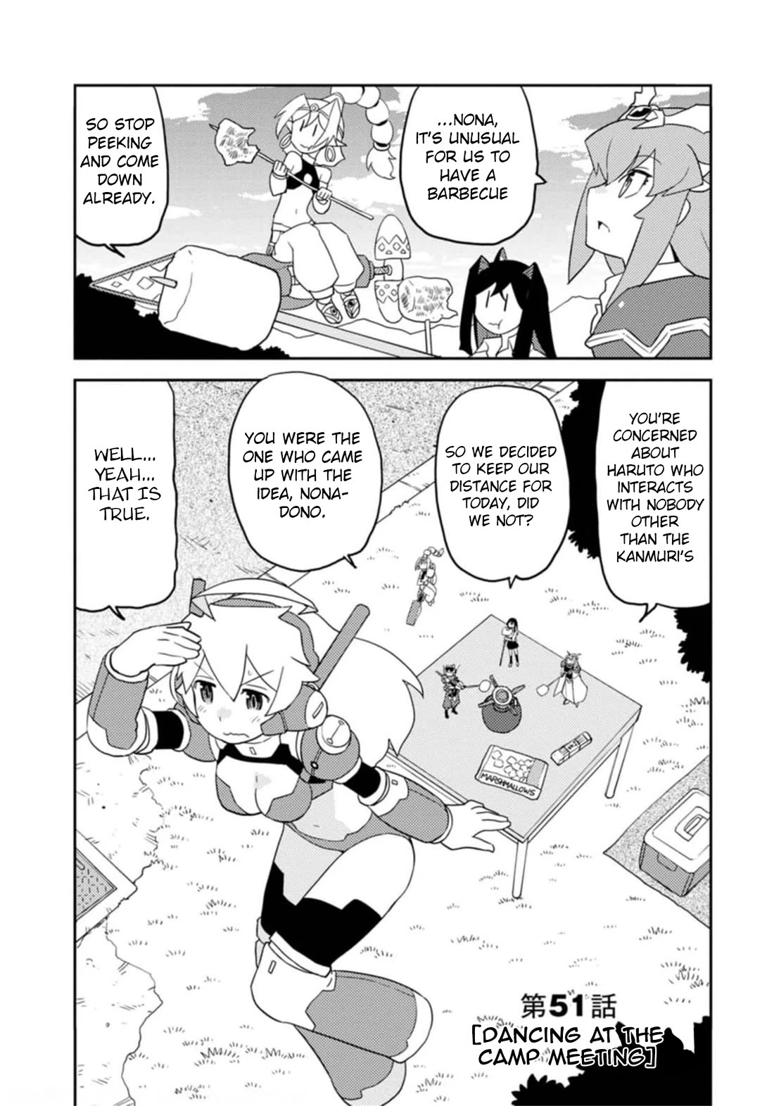 Choukadou Girls Chapter 51 page 2 - Chapter 51: Dancing at the Camp Meeting