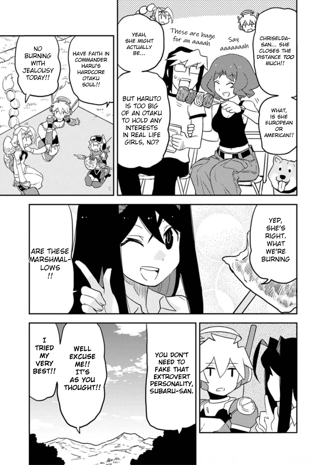 Choukadou Girls Chapter 51 page 3 - Chapter 51: Dancing at the Camp Meeting