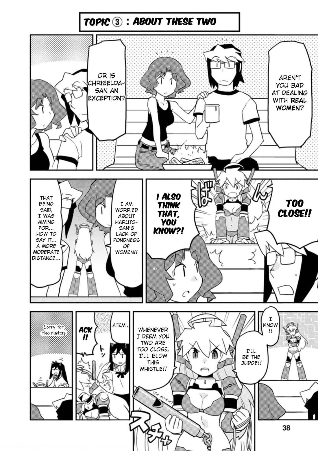Choukadou Girls Chapter 51 page 8 - Chapter 51: Dancing at the Camp Meeting