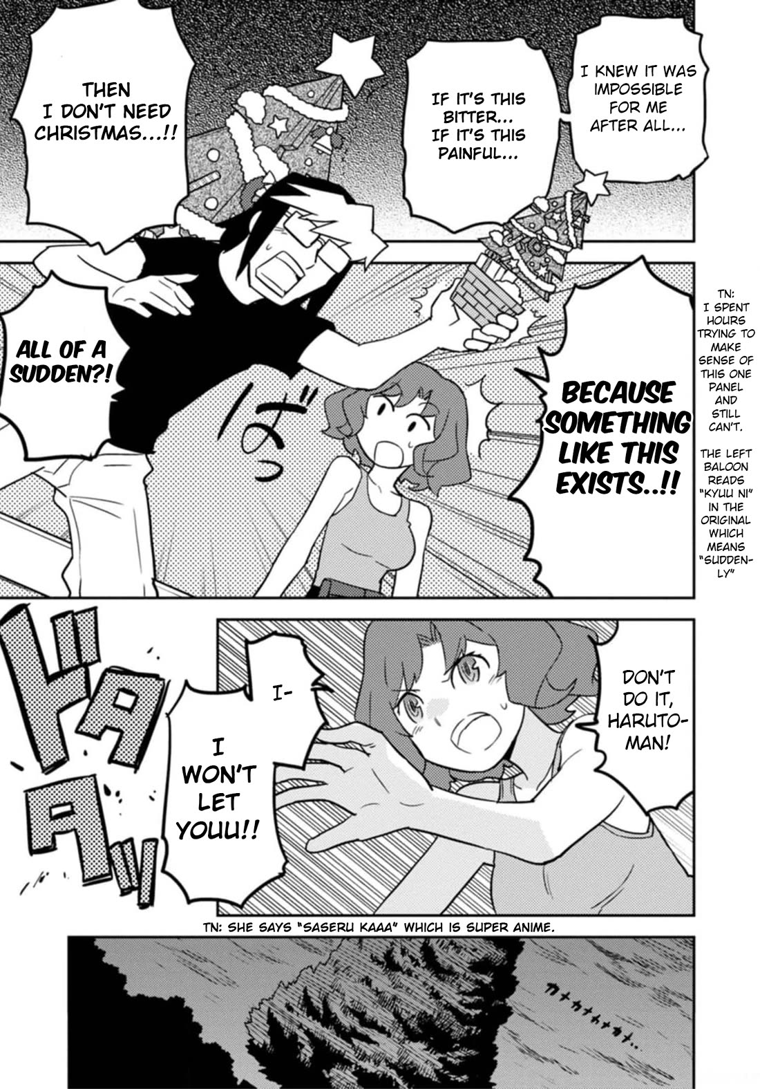 Choukadou Girls Chapter 53 page 11 - Chapter 53: Crappy Christmas