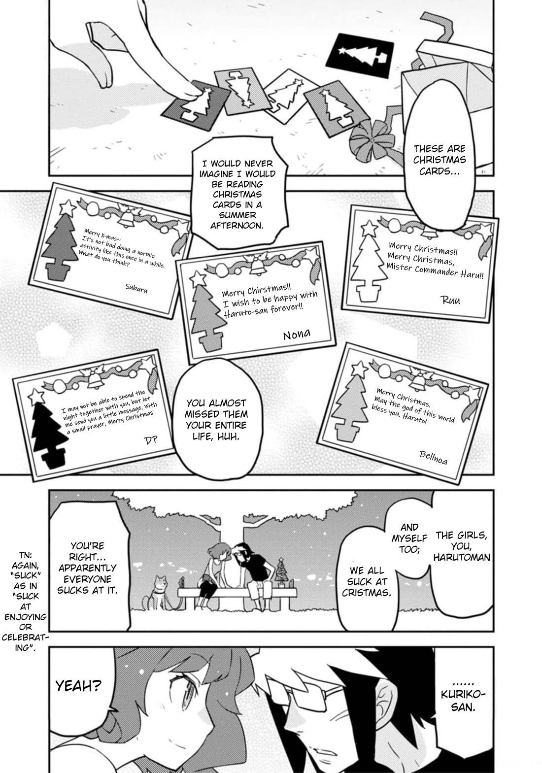 Choukadou Girls Chapter 53 page 13 - Chapter 53: Crappy Christmas