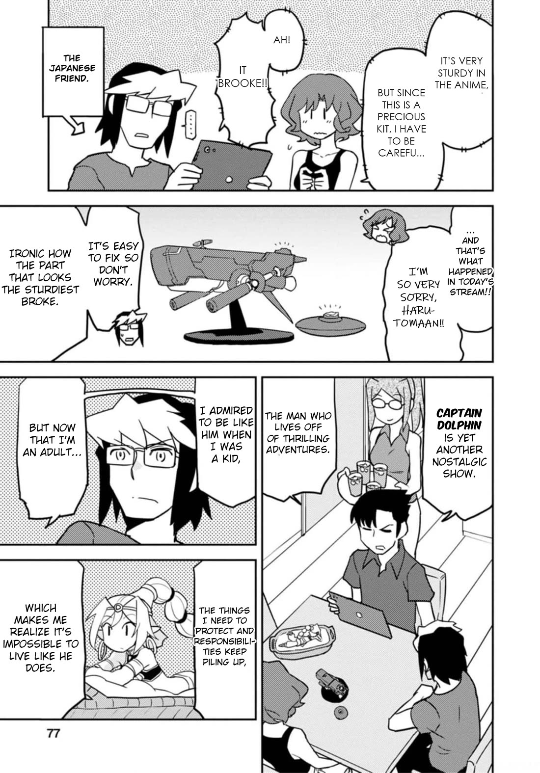 Choukadou Girls Chapter 54 page 3 - Chapter 54: His Name is Dolphin