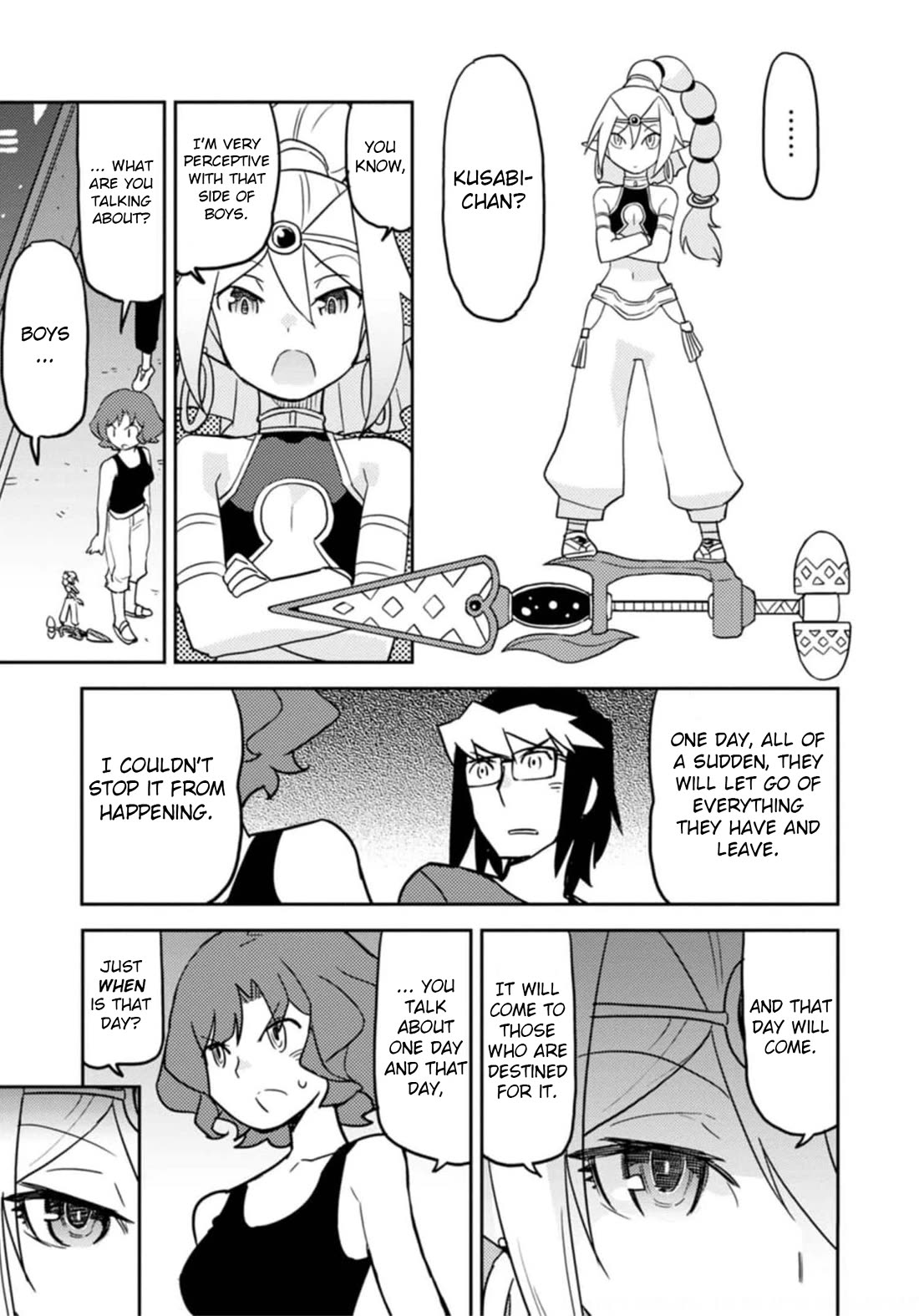Choukadou Girls Chapter 54 page 5 - Chapter 54: His Name is Dolphin