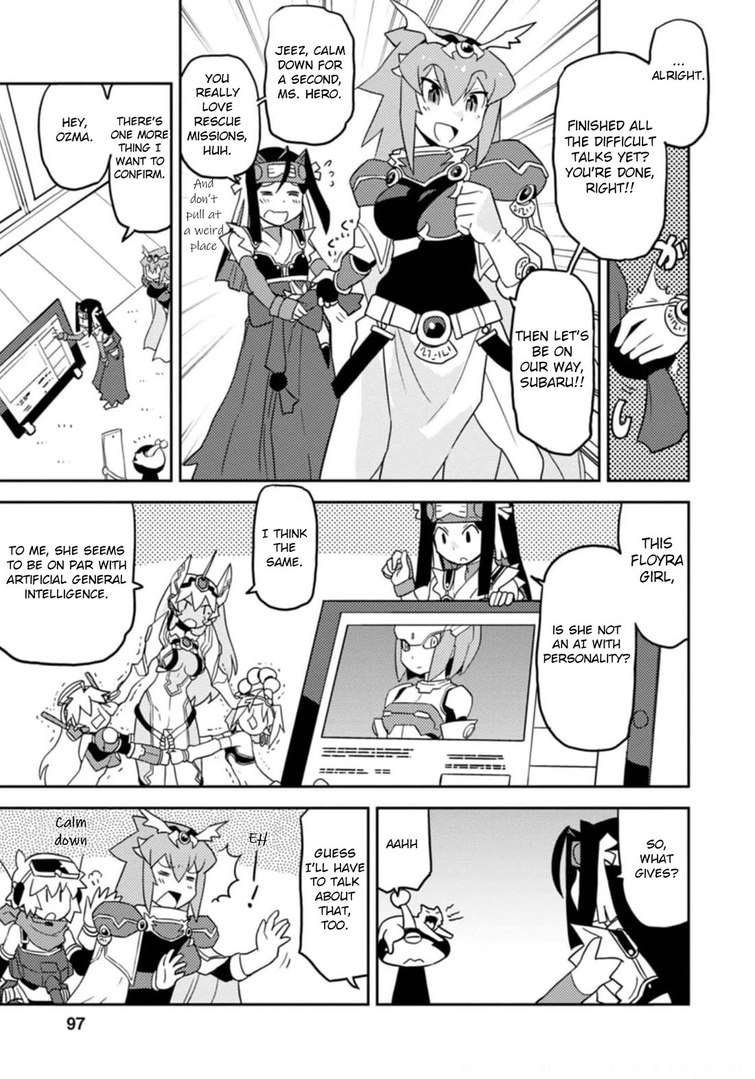 Choukadou Girls Chapter 55 page 11 - Chapter 55: Floyra and Dolphin