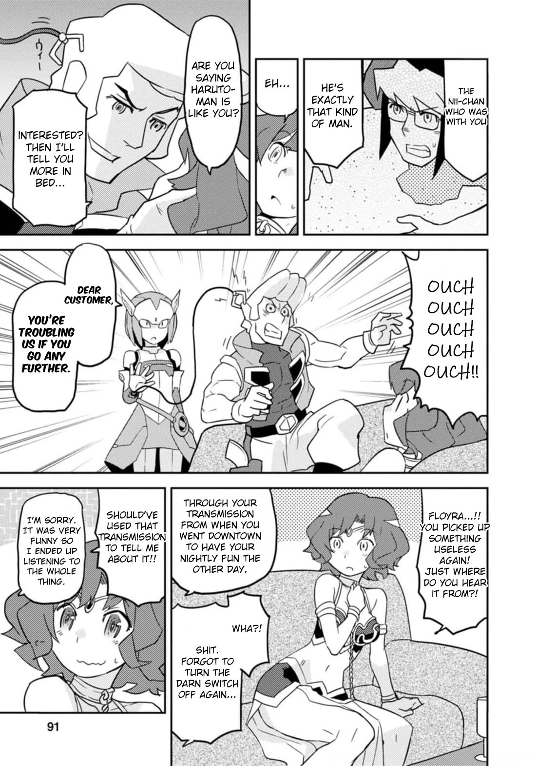 Choukadou Girls Chapter 55 page 5 - Chapter 55: Floyra and Dolphin