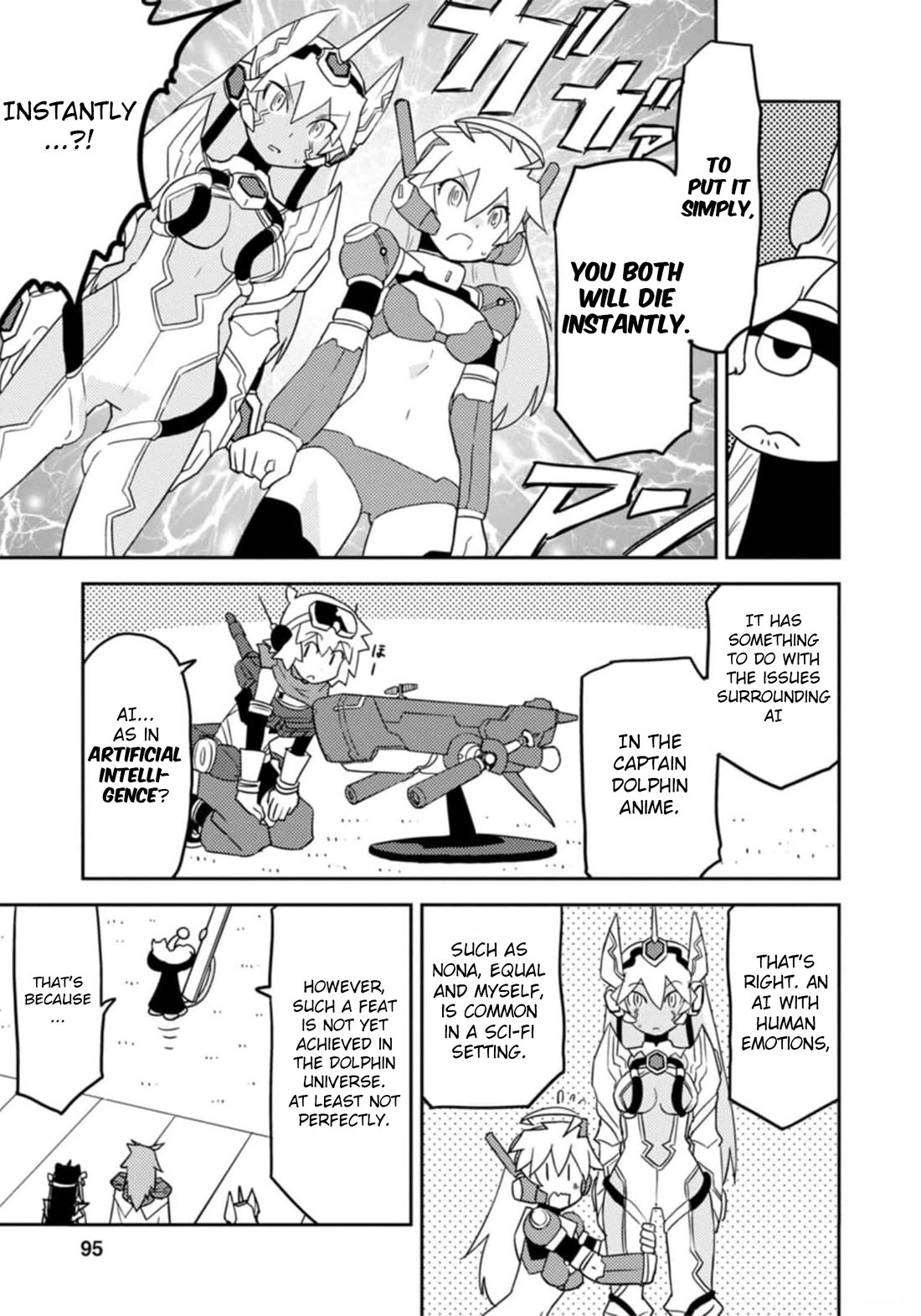 Choukadou Girls Chapter 55 page 9 - Chapter 55: Floyra and Dolphin