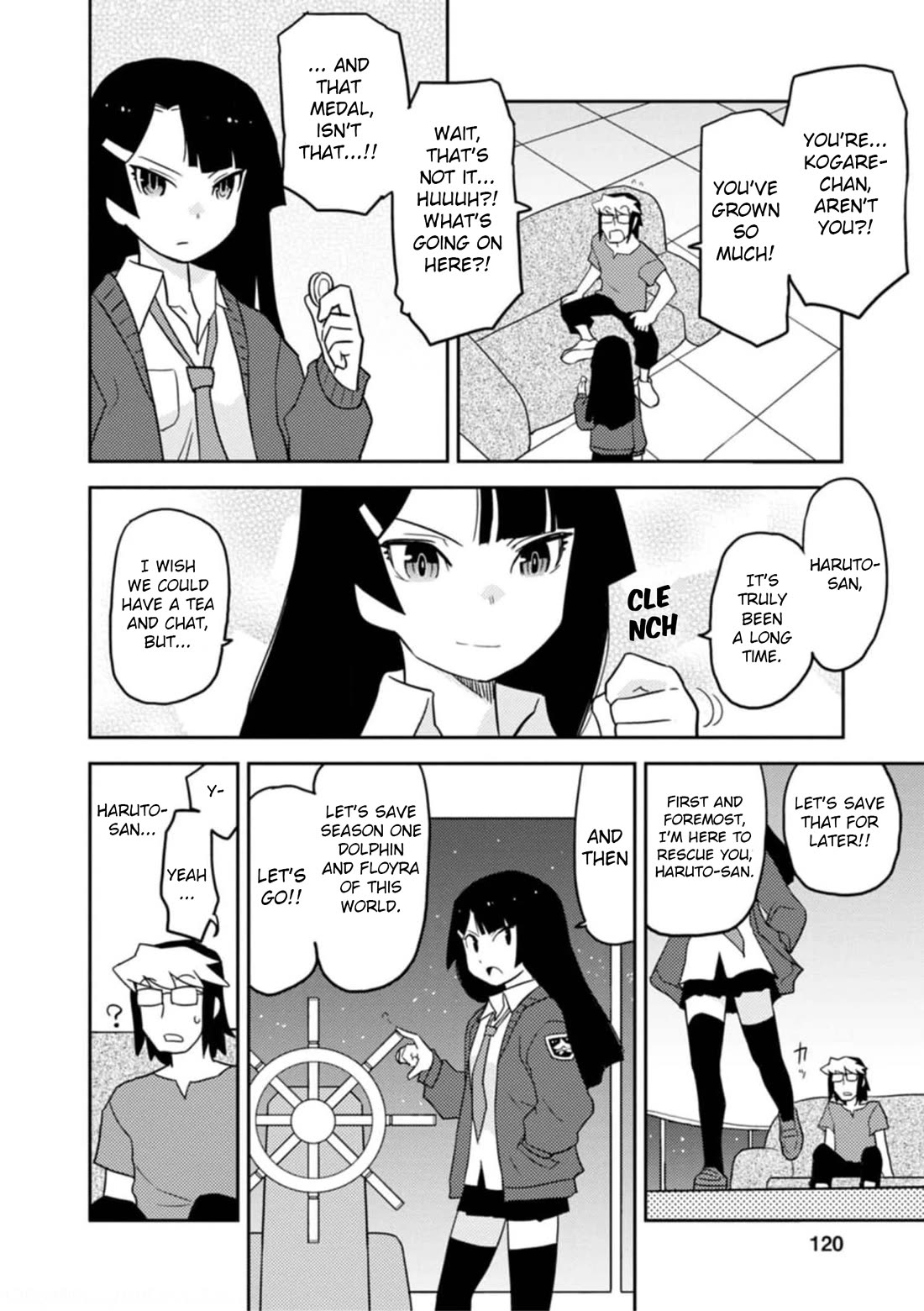 Choukadou Girls Chapter 57 page 6 - Chapter 57: Admiration is Above Everything