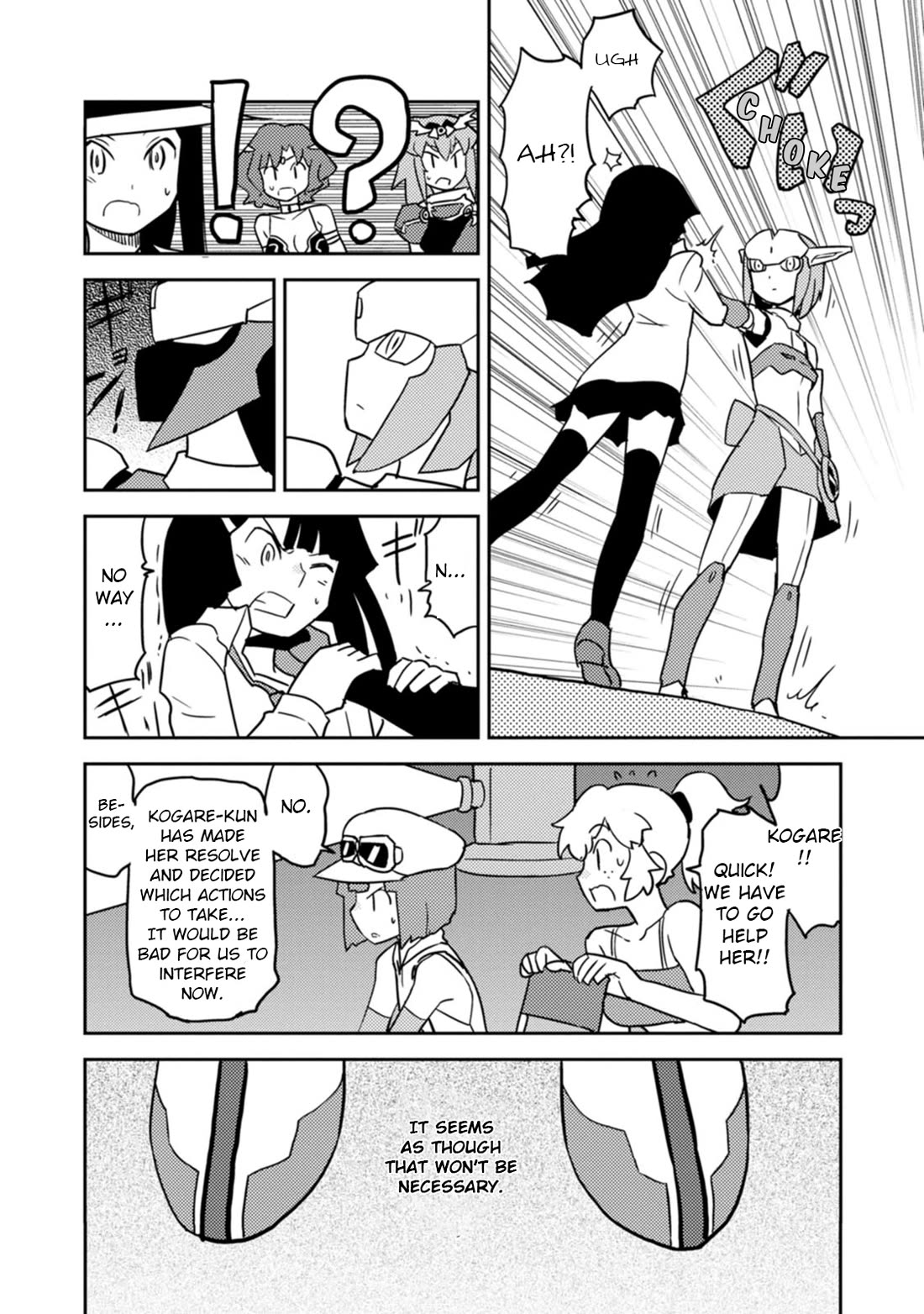 Choukadou Girls Chapter 59 page 11 - Chapter 59: The Planet Where AI Awakens