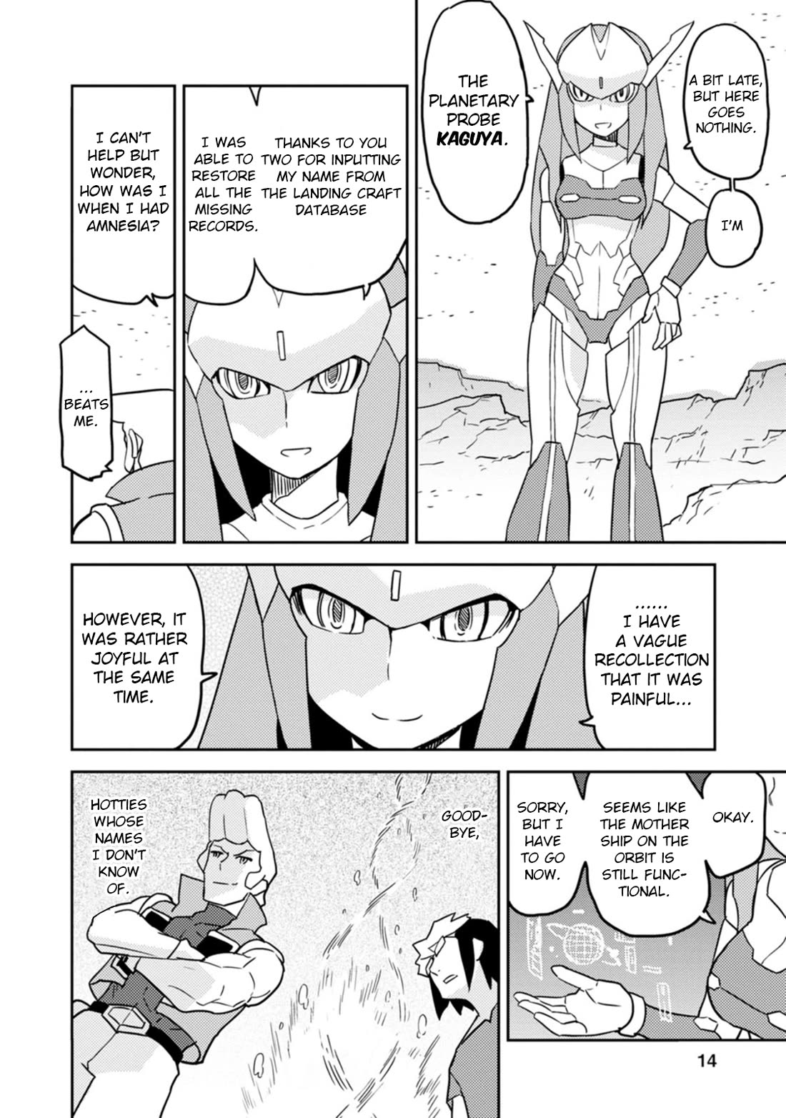 Choukadou Girls Chapter 59 page 15 - Chapter 59: The Planet Where AI Awakens