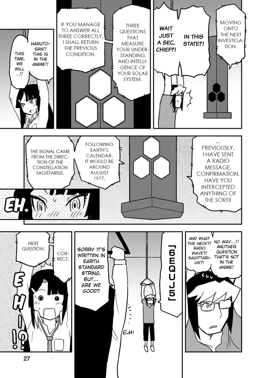 Choukadou Girls Chapter 60 page 9 - Chapter 60: Tsugaia is Curious
