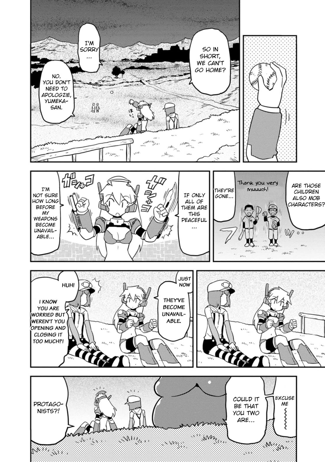 Choukadou Girls Chapter 62 page 10 - Chapter 62: The City of Life of Mob Characters 1