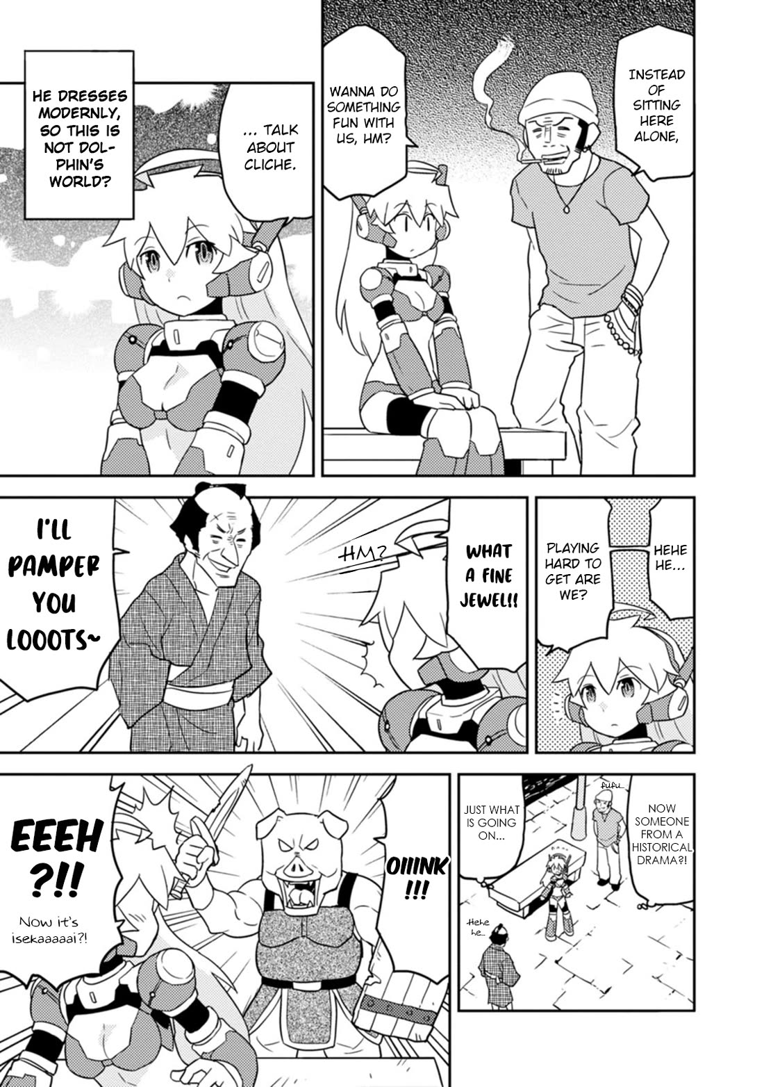 Choukadou Girls Chapter 62 page 3 - Chapter 62: The City of Life of Mob Characters 1