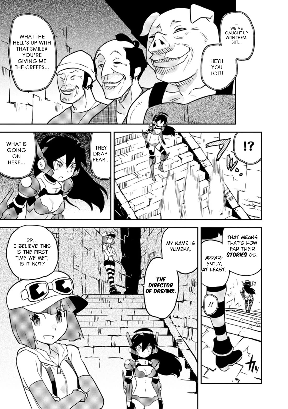 Choukadou Girls Chapter 62 page 5 - Chapter 62: The City of Life of Mob Characters 1