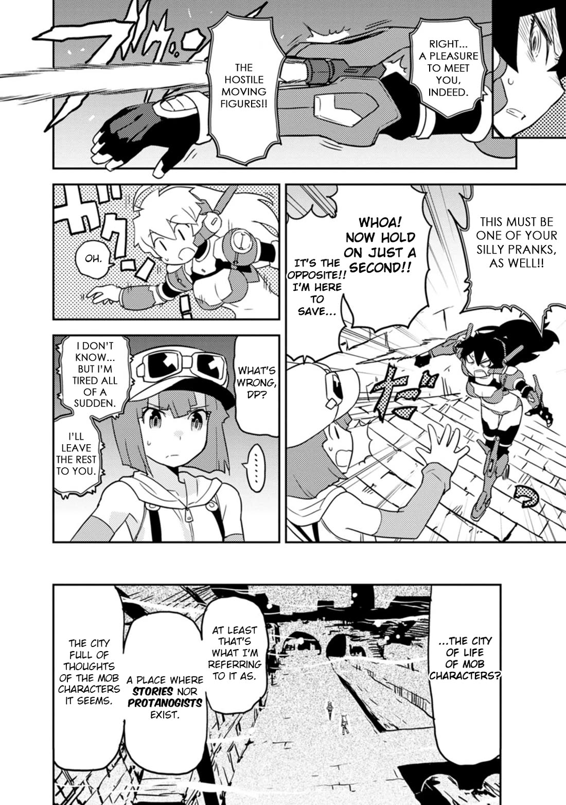Choukadou Girls Chapter 62 page 6 - Chapter 62: The City of Life of Mob Characters 1